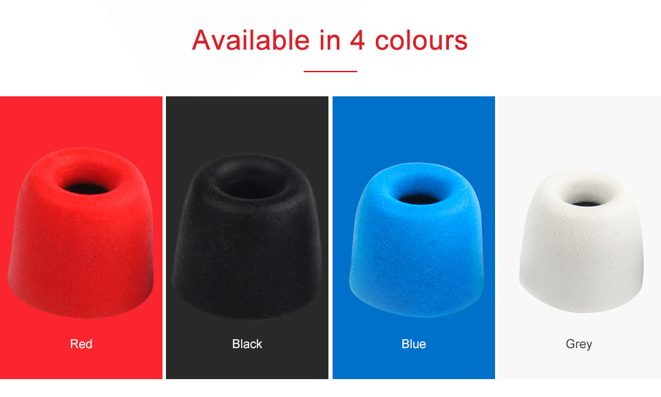 TRN 3 أزواج (6 قطعة) سماعة الذ - مراجعة Earphone Foam Tip وسعره